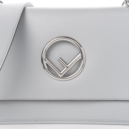 Fendi Vitello Century Opaco F is Fendi Kan I Shoulder Bag Grigio Perla 9 of 9