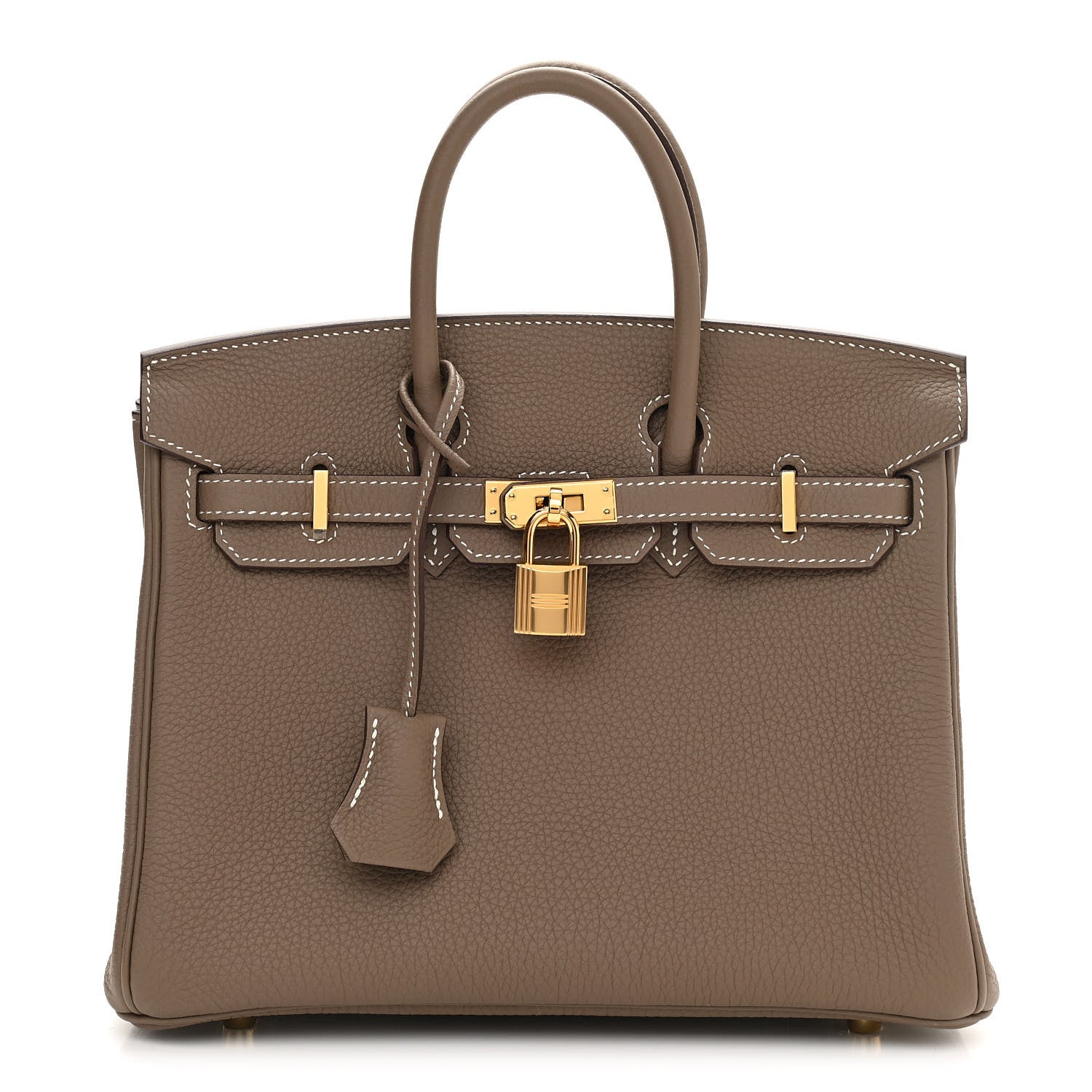 Hermes Togo Birkin 25 Etoupe 1 of 12