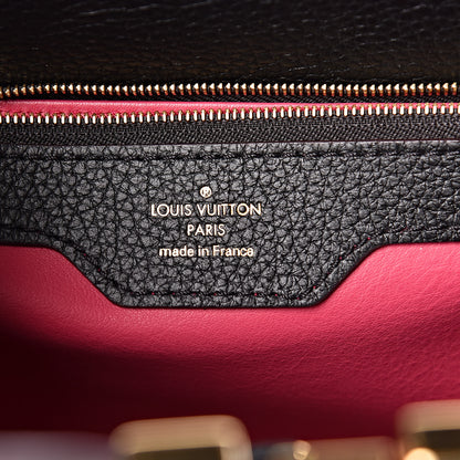 Louis Vuitton Taurillon Capucines MM Black 6 of 9