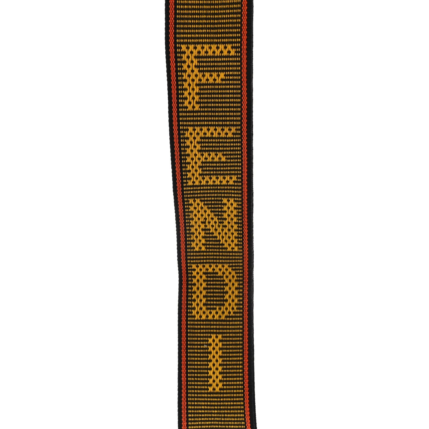 Fendi Cannete Ribbon Poly Vitello Century Logo Adjustable Strap You Giallo Black 3 of 7
