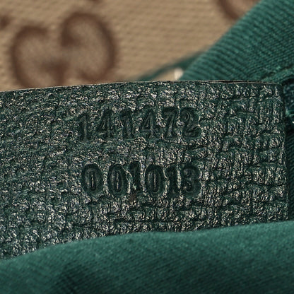 Gucci Monogram Large Abbey Tote Green 7 of 13