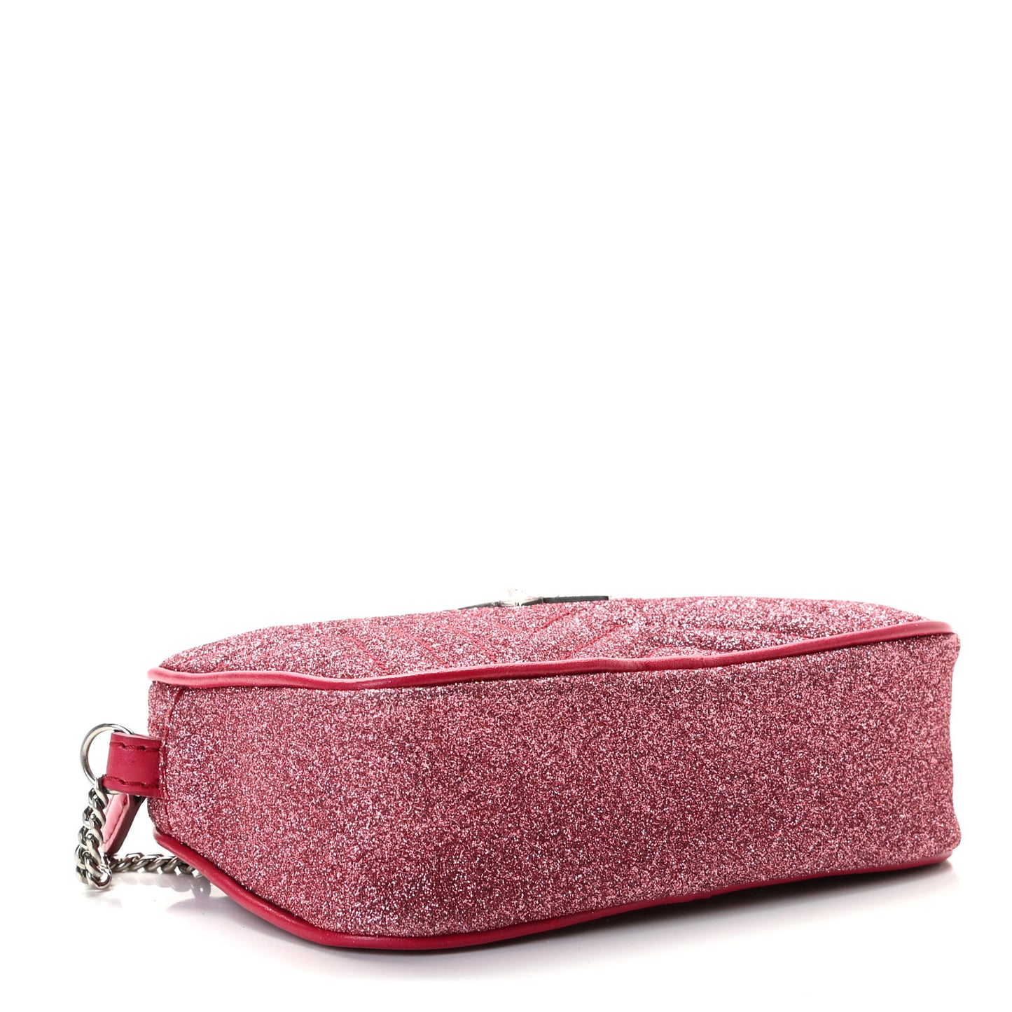 Glitter Star Patch Shoulder Bag Pink