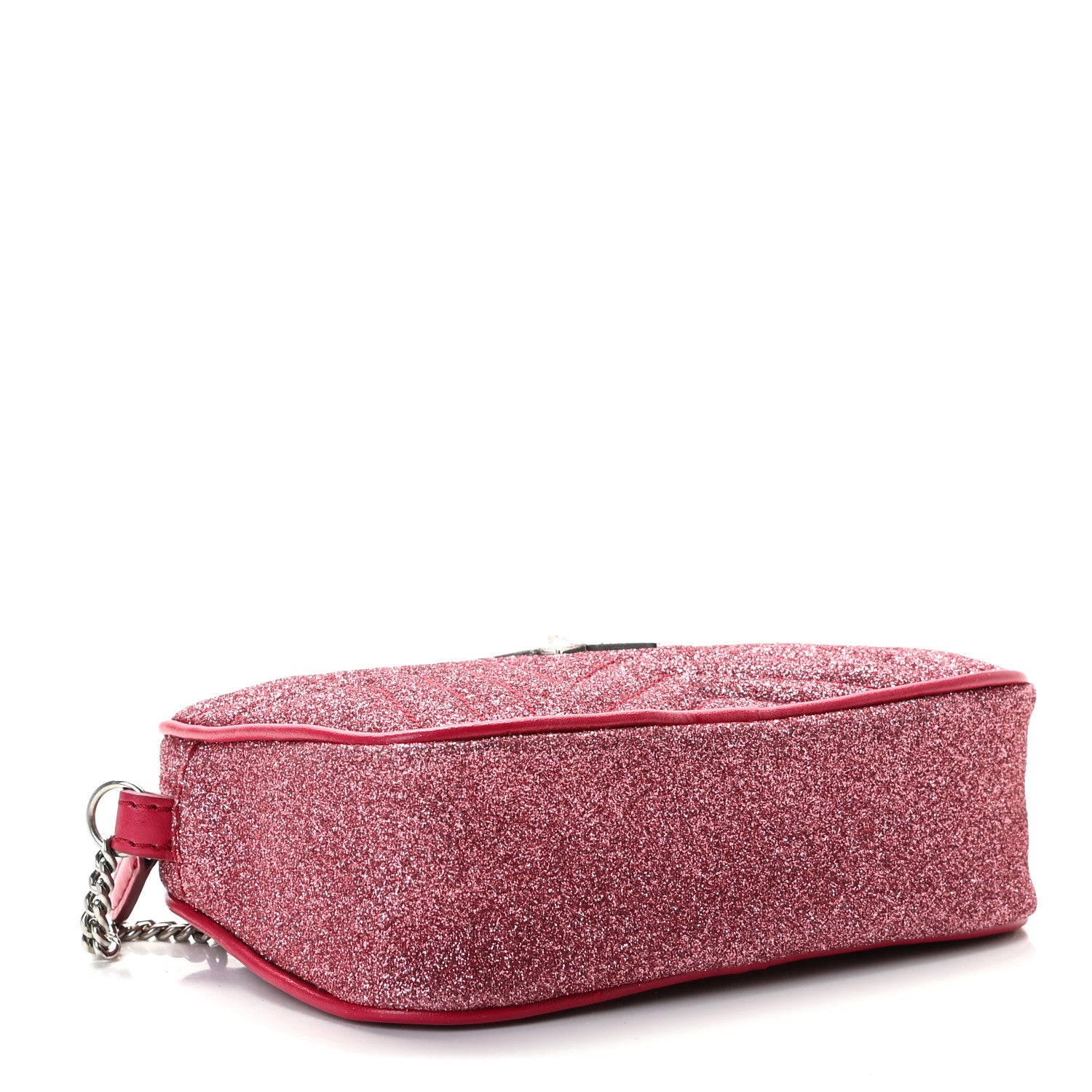 Stella McCartney Glitter Star Patch Shoulder Bag Pink 4 of 9