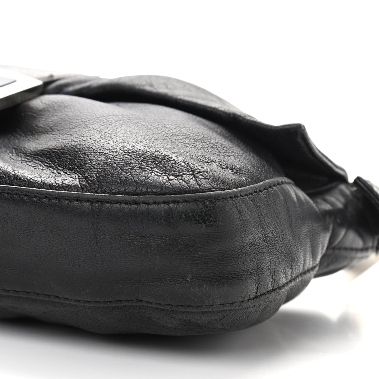 Calfskin Baguette Black