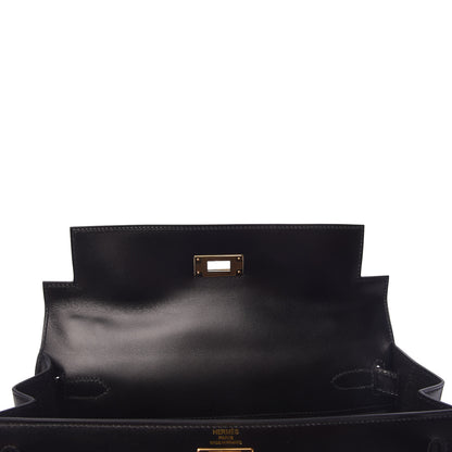 Hermes Box Kelly Sellier 28 Black 14 of 37