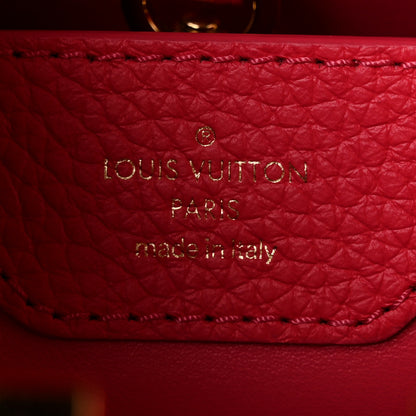 Louis Vuitton Taurillon Capucines MM Black Rose Berlingot 6 of 9