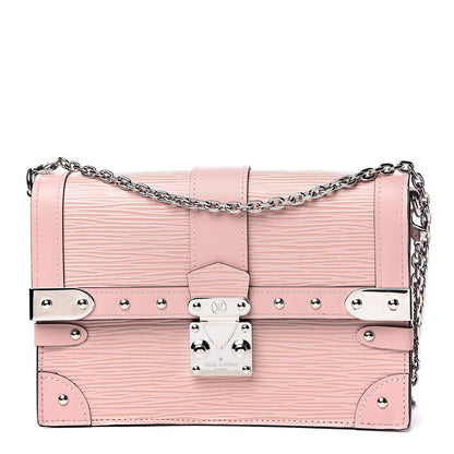 Louis Vuitton Epi Trunk Chain Wallet Rose Ballerine 1 of 9