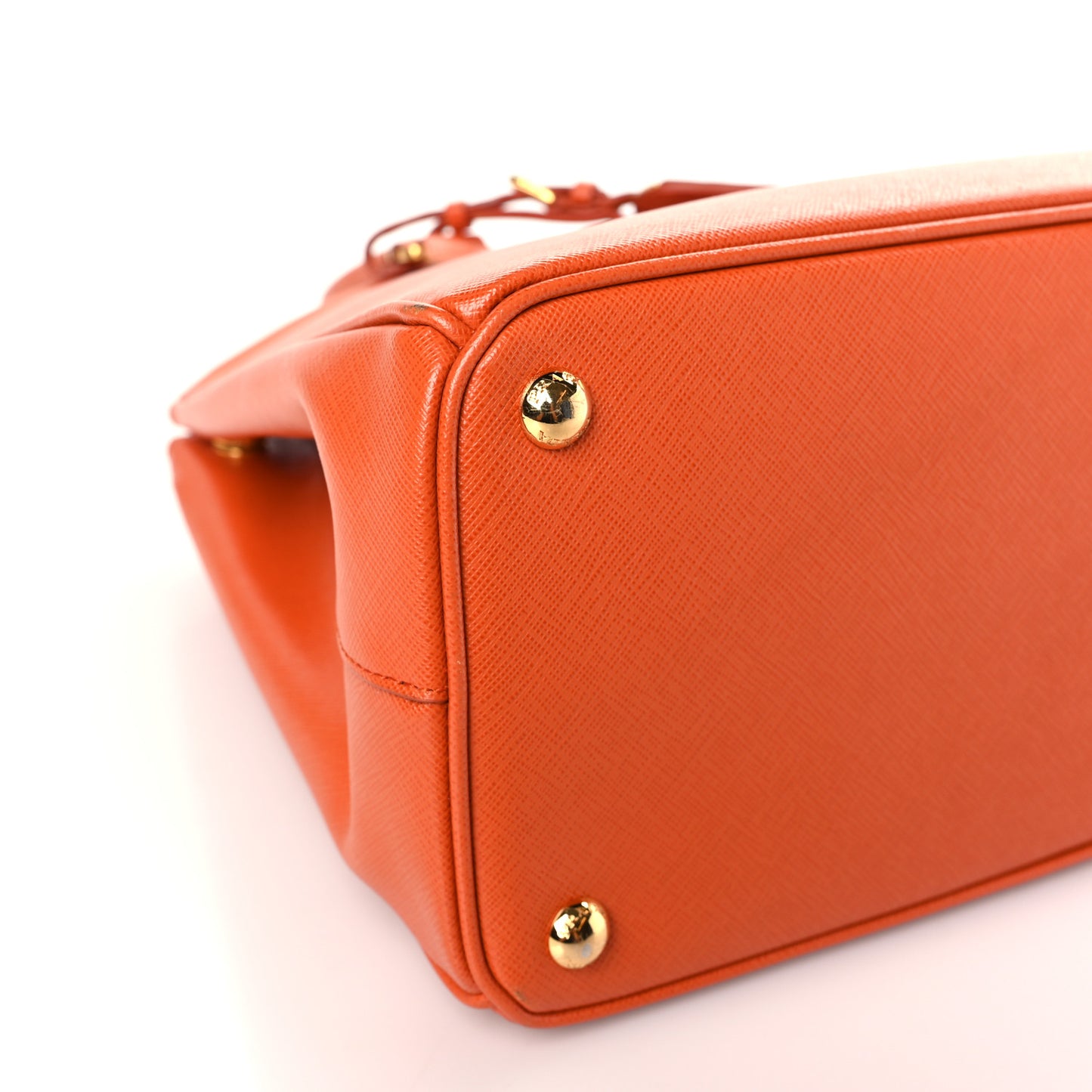 Saffiano Lux Parabole Tote Papaya