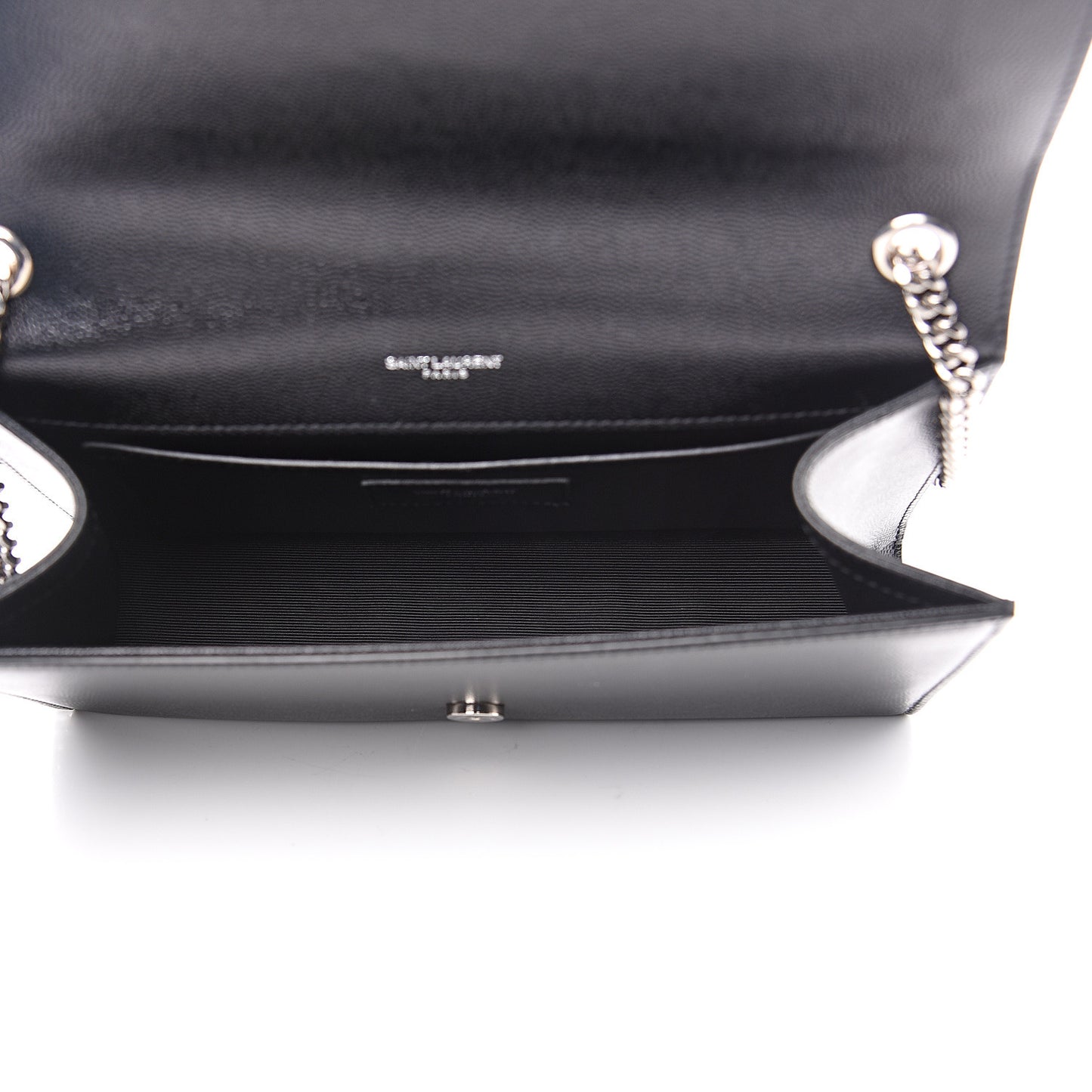 Grain De Poudre Large Classic Monogram Kate Satchel Black