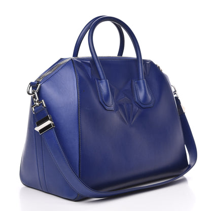 Givenchy Calfskin 3D Stud Medium Antigona Royal Blue 3 of 18