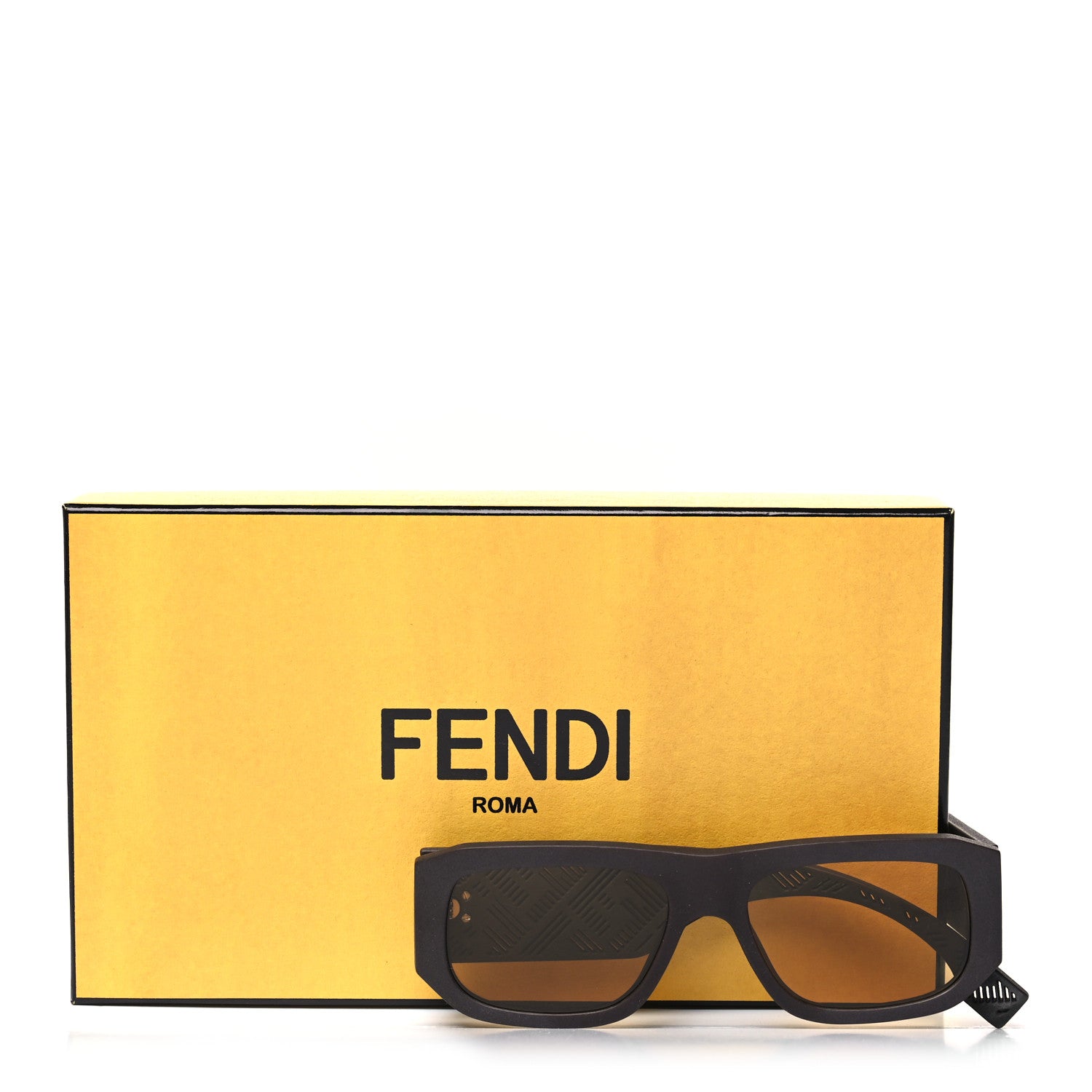 Fendi Acetate Shadow Sunglasses FE40106 Black 5 of 5