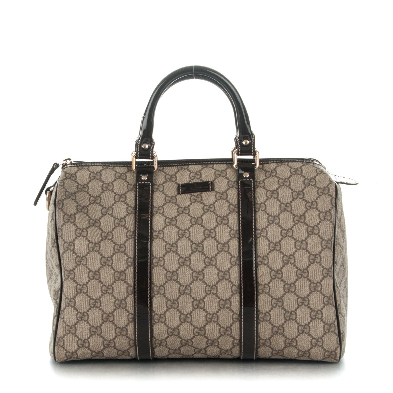 Gucci GG Plus Monogram Medium Joy Boston Dark Brown 1 of 7