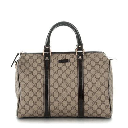 Gucci GG Plus Monogram Medium Joy Boston Dark Brown 1 of 7