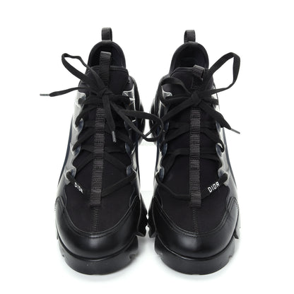 Christian Dior Neoprene Rubber Womens D-Connect Sneakers 39.5 Black 5 of 11