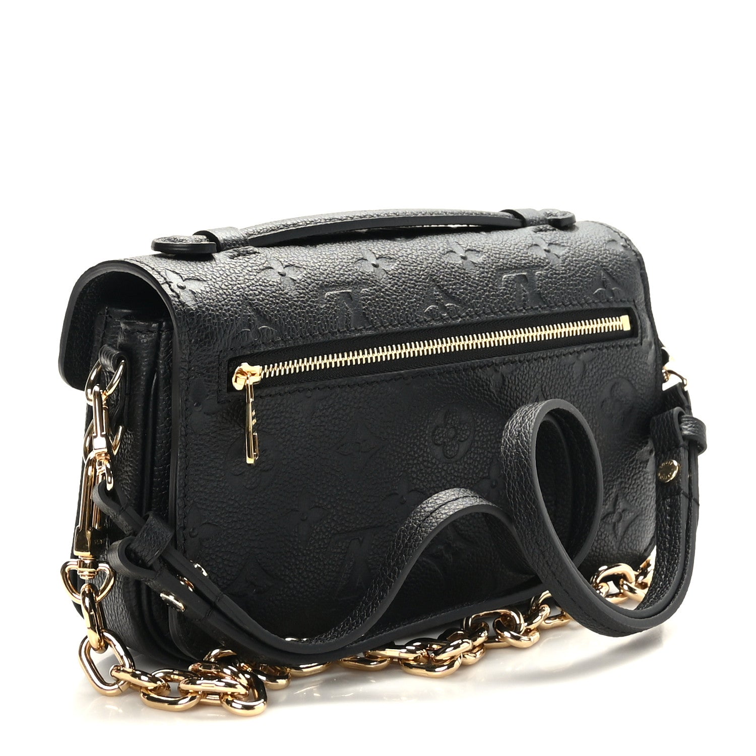 Louis Vuitton Empreinte Pochette Metis East West Black 3 of 9