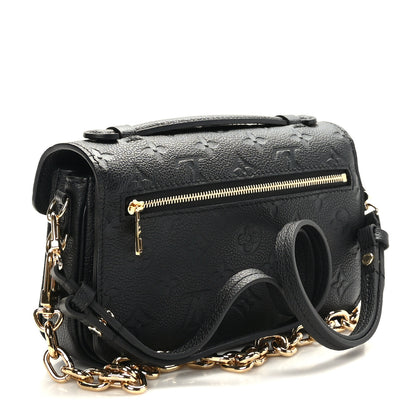 Louis Vuitton Empreinte Pochette Metis East West Black 3 of 9