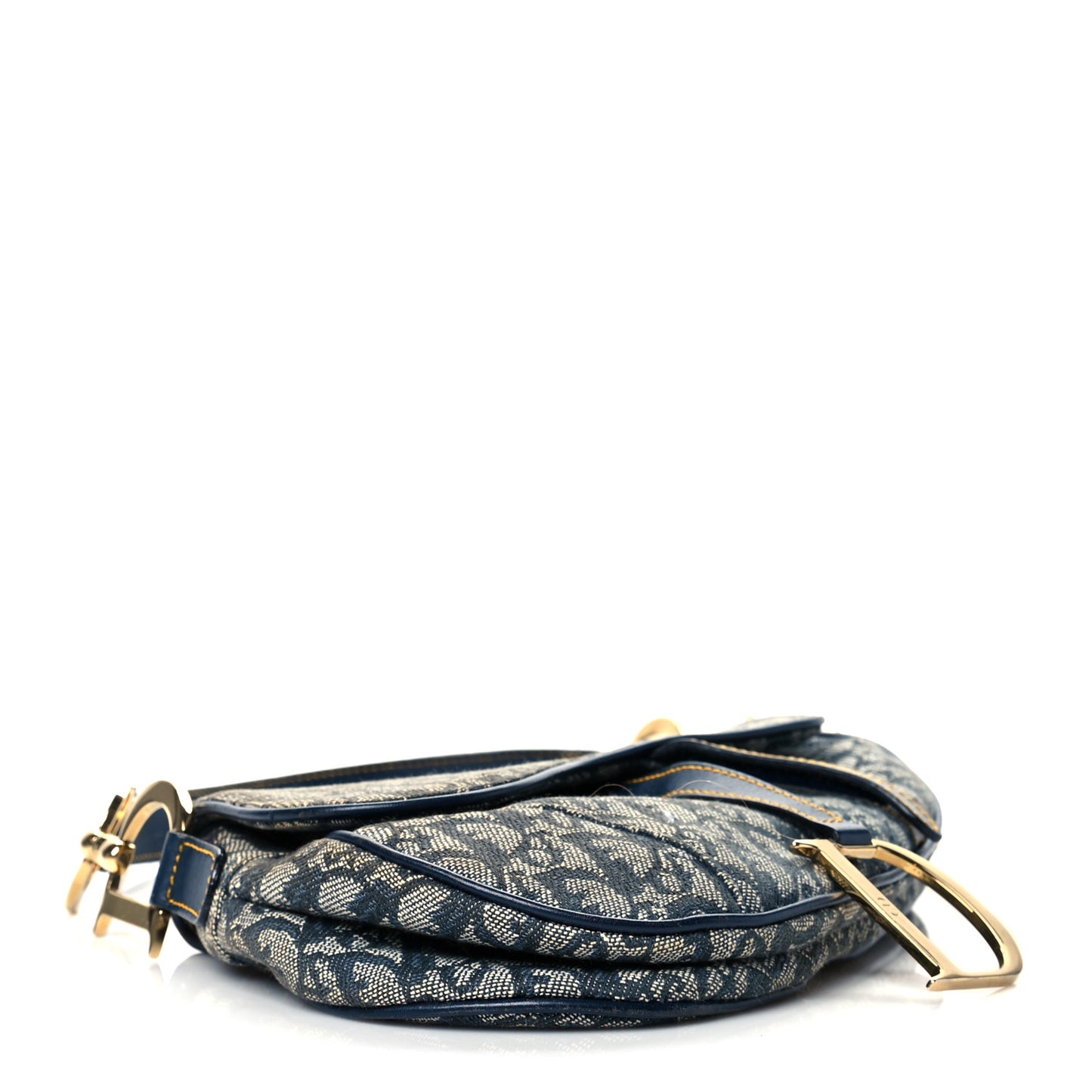 Monogram Saddle Bag Blue