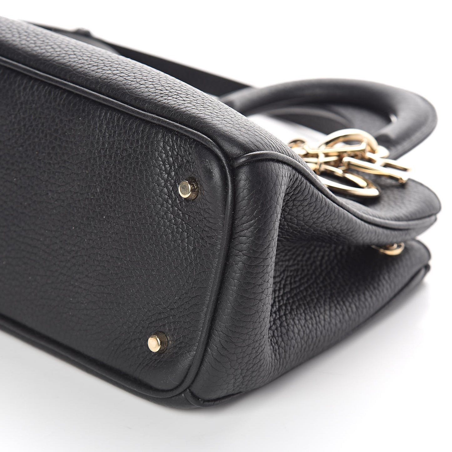 Bullcalf Small Diorissimo Tote Black Rose Indien