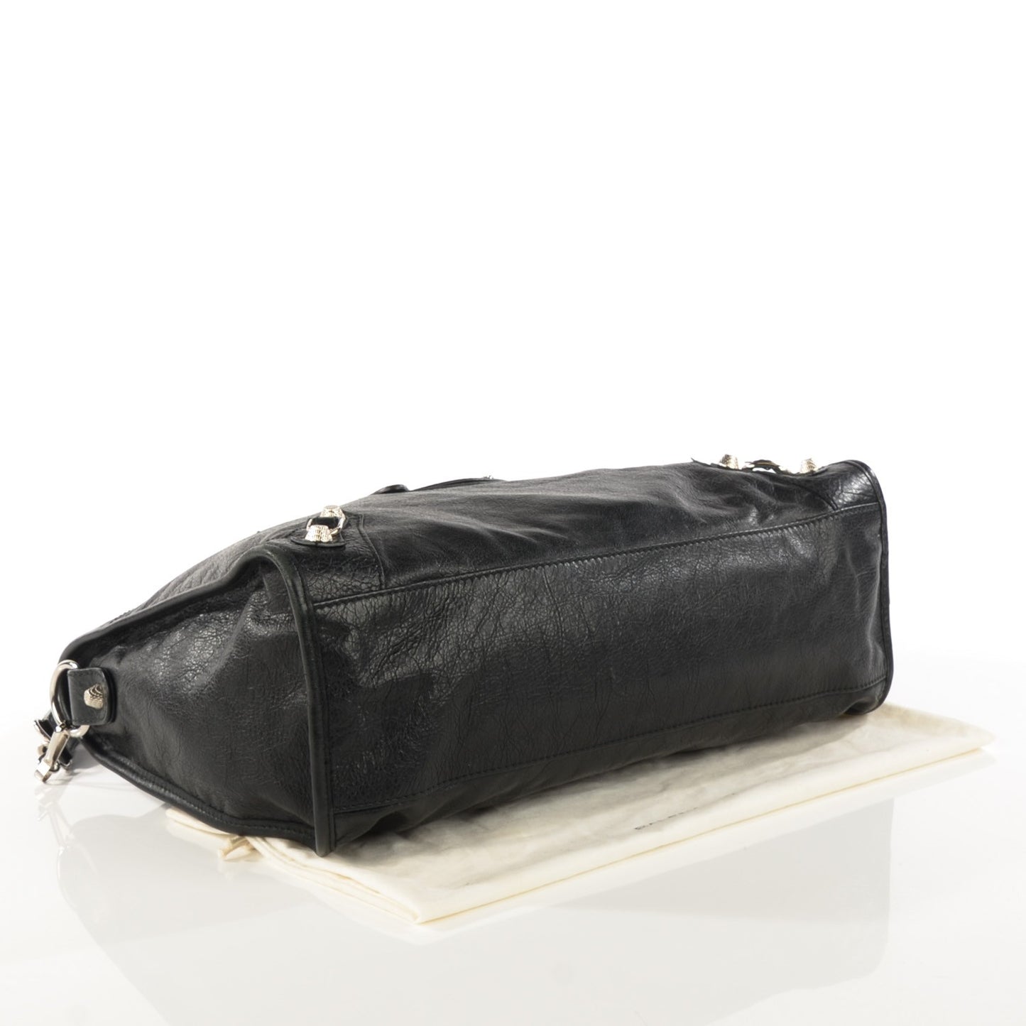Agneau Giant 12 Silver Hardware City Black