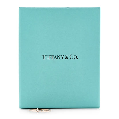Tiffany 18K Rose Gold Diamond T Wire Pave Ring 59 8.75 5 of 5