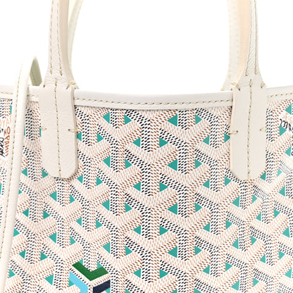 Goyard Goyardine Poitiers Claire Voie Tote White Opaline 8 of 11