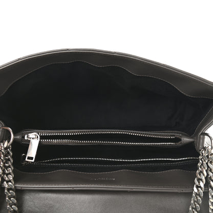 Saint Laurent Calfskin Y Quilted Monogram Medium Loulou Chain Satchel Pebble 5 of 8