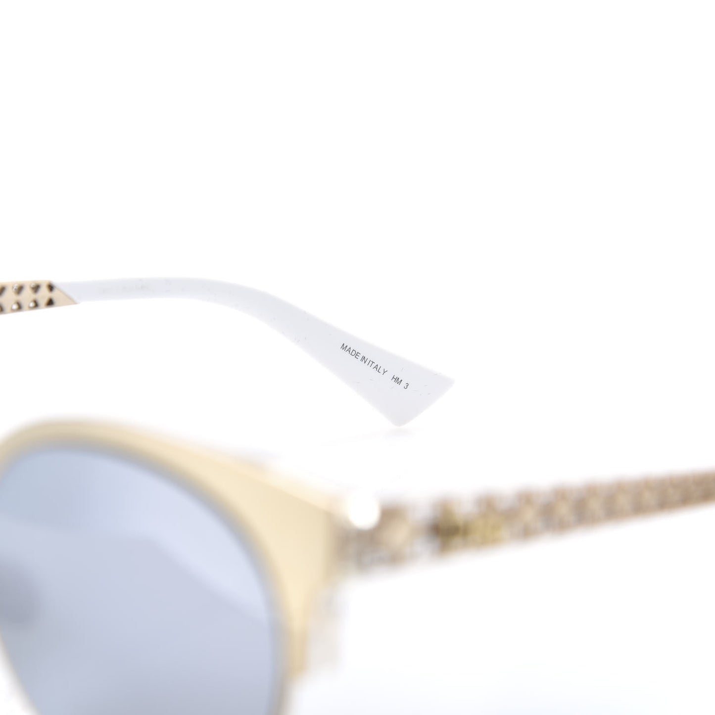 Diorama Mini Sunglasses Gold