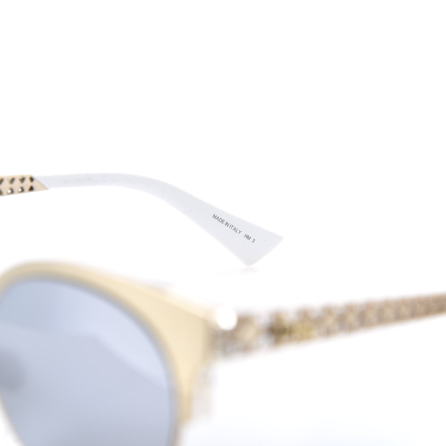 Christian Dior Diorama Mini Sunglasses Gold 7 of 8