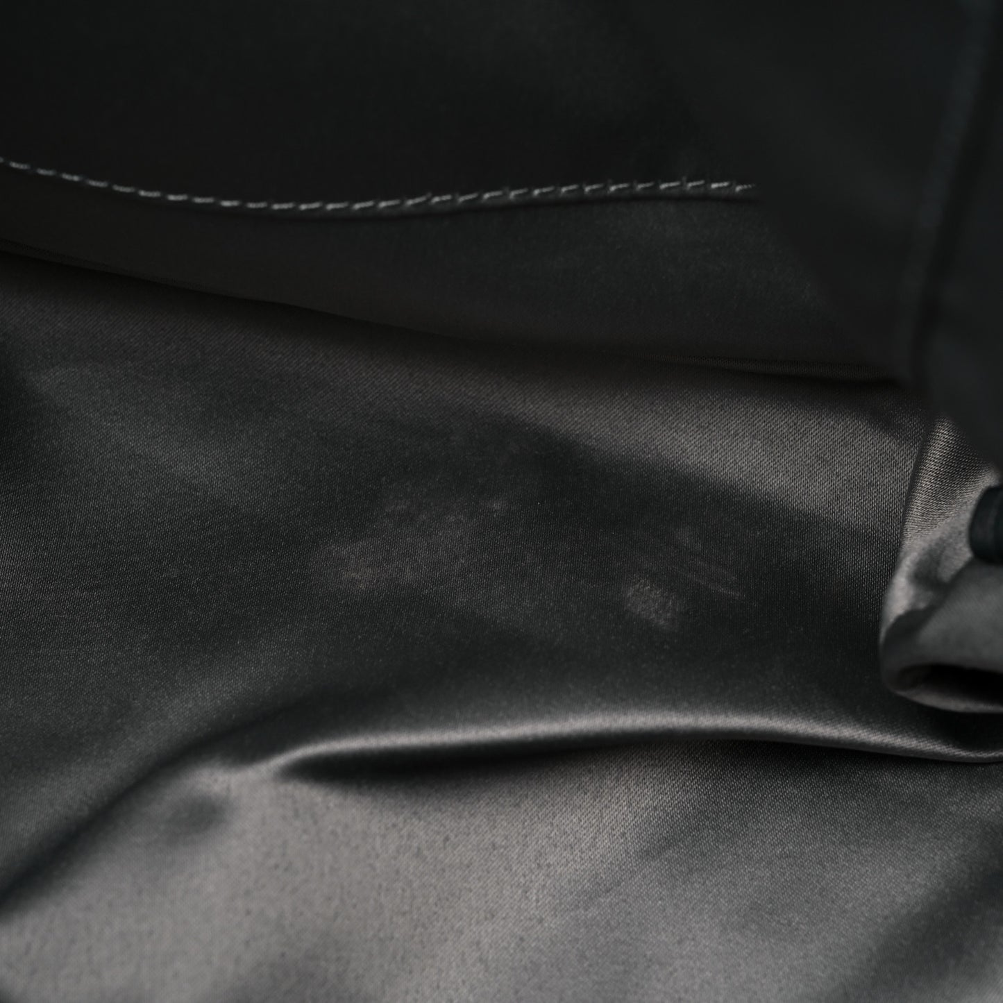 Lambskin Quilted Week End on Mars Tote Black