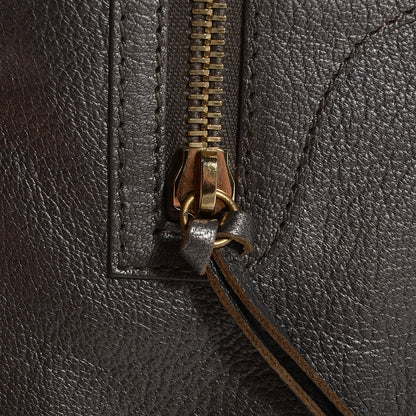 Balenciaga Chevre Classic Gold Hardware Premier Clutch Bronze 10 of 11