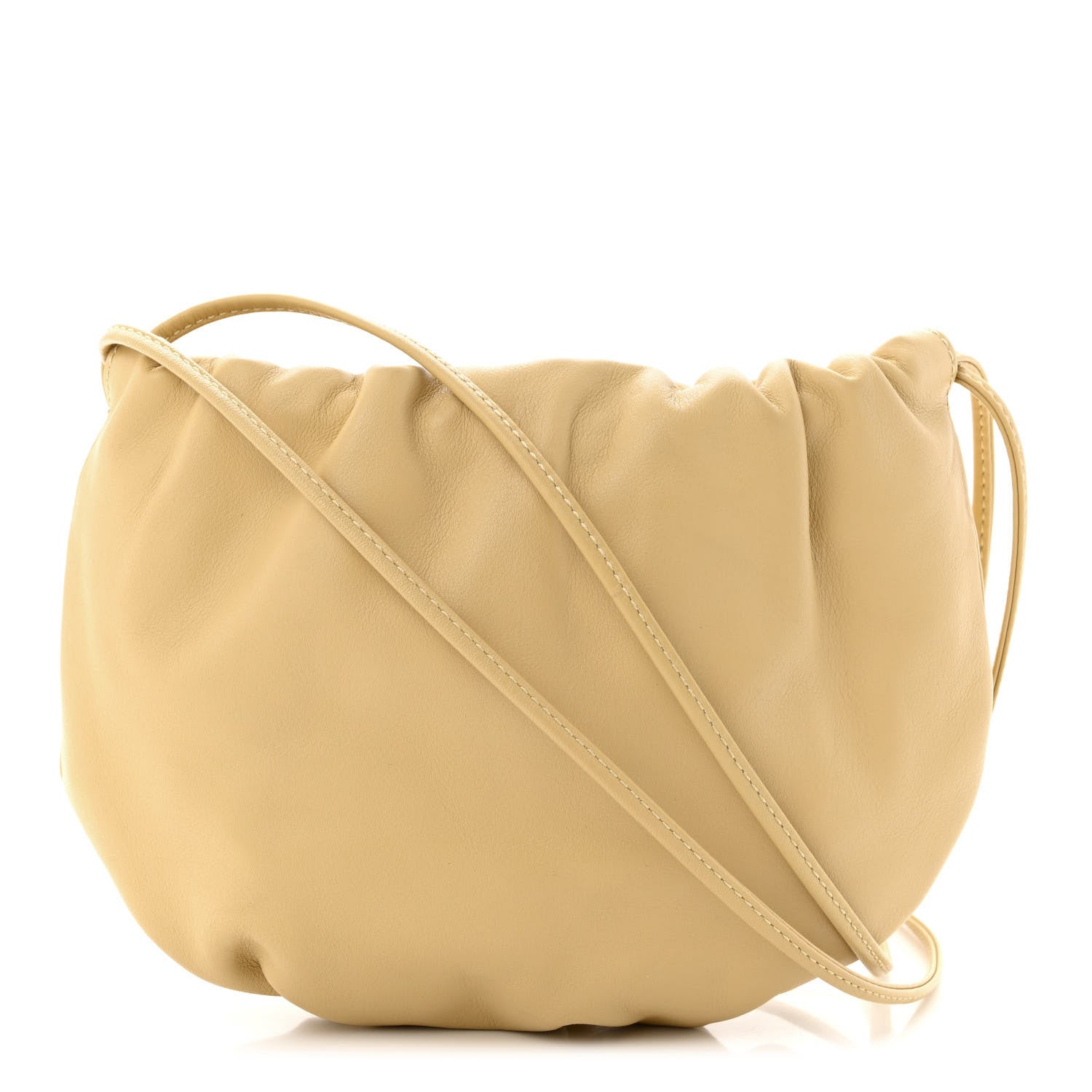 Bottega Veneta Butter Calfskin Coin Purse Tapioca 1 of 10