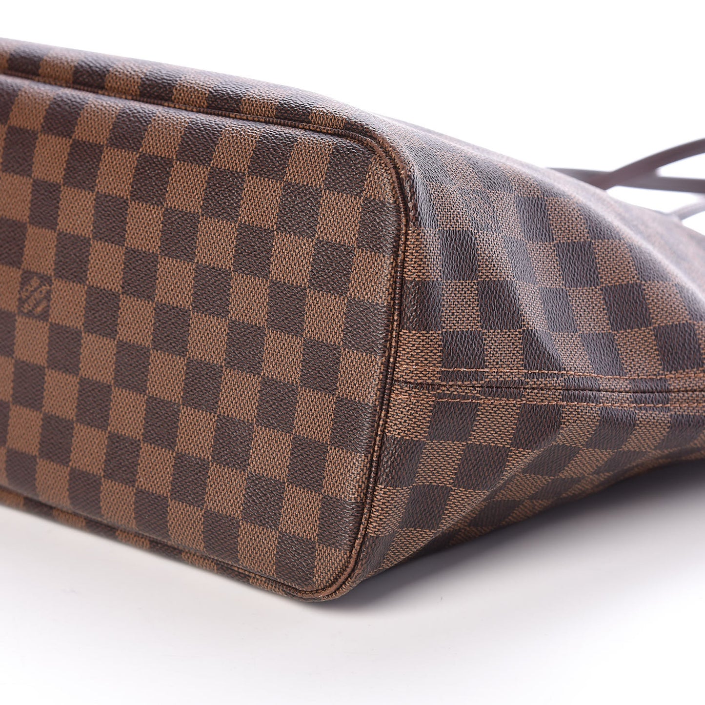 Damier Ebene Neo Neverfull MM Rose Ballerine