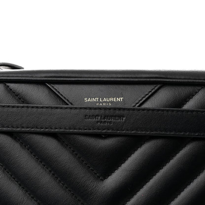 Saint Laurent Calfskin Matelasse Joan Camera Bag Black 8 of 10