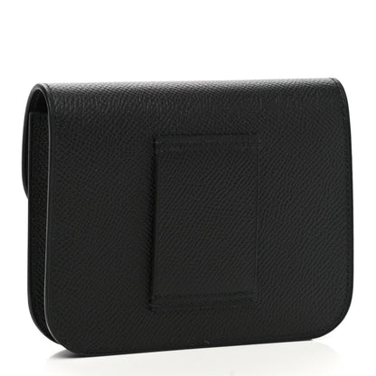 Hermes Epsom Constance Slim Wallet Black 4 of 9
