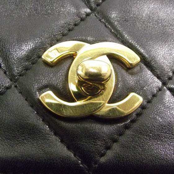 Chanel Lambskin Jumbo Flap Black 6 of 13