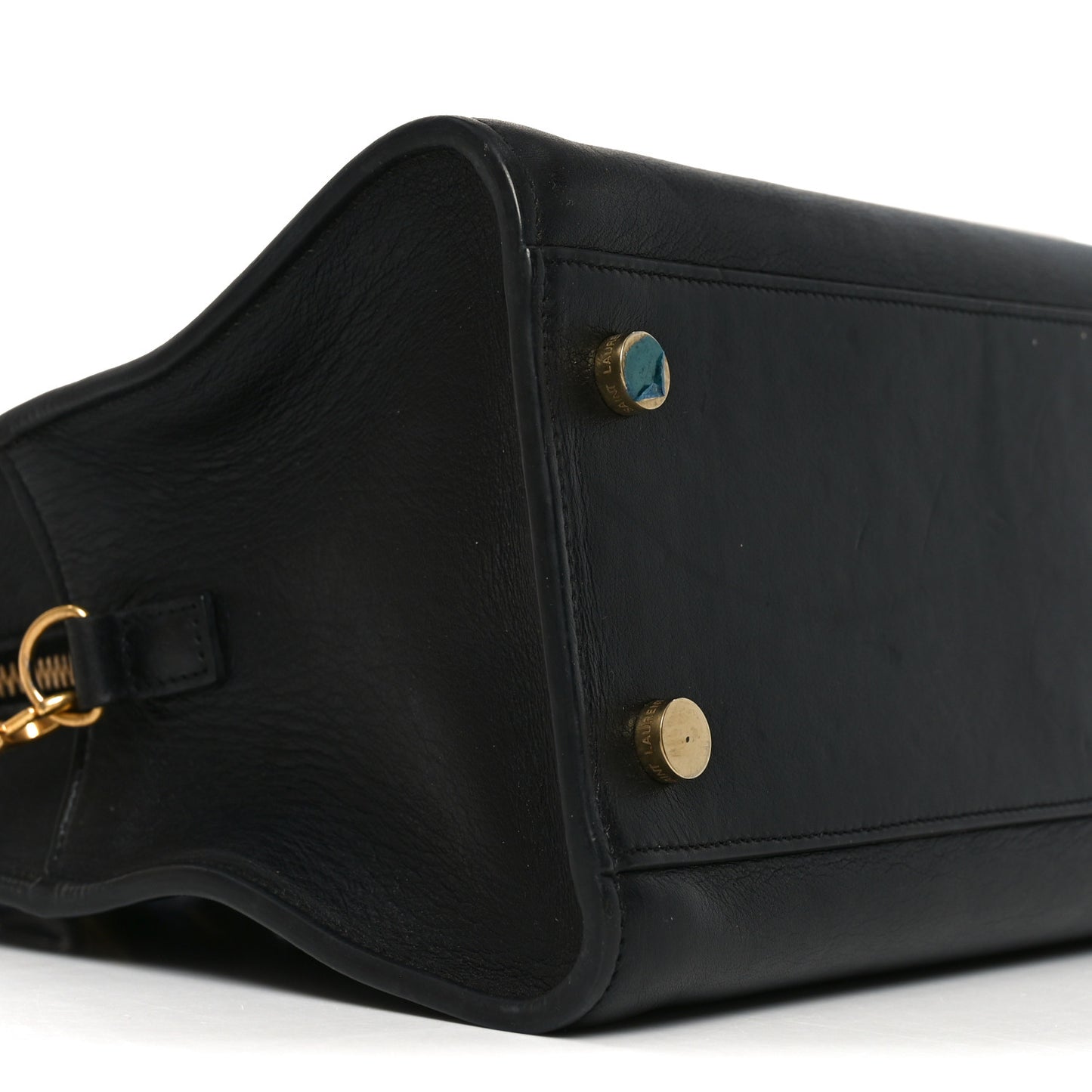 Calfskin Monogram Baby Cabas Black