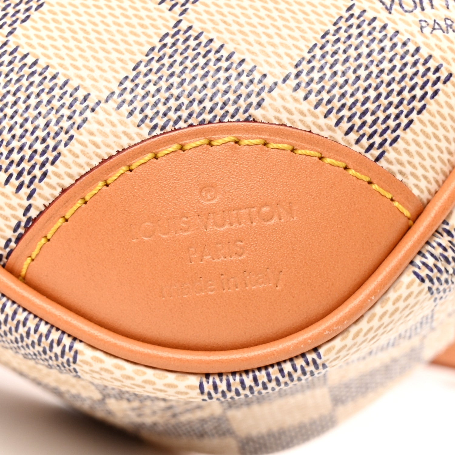 Louis Vuitton Damier Azur Mini Deauville 6 of 12