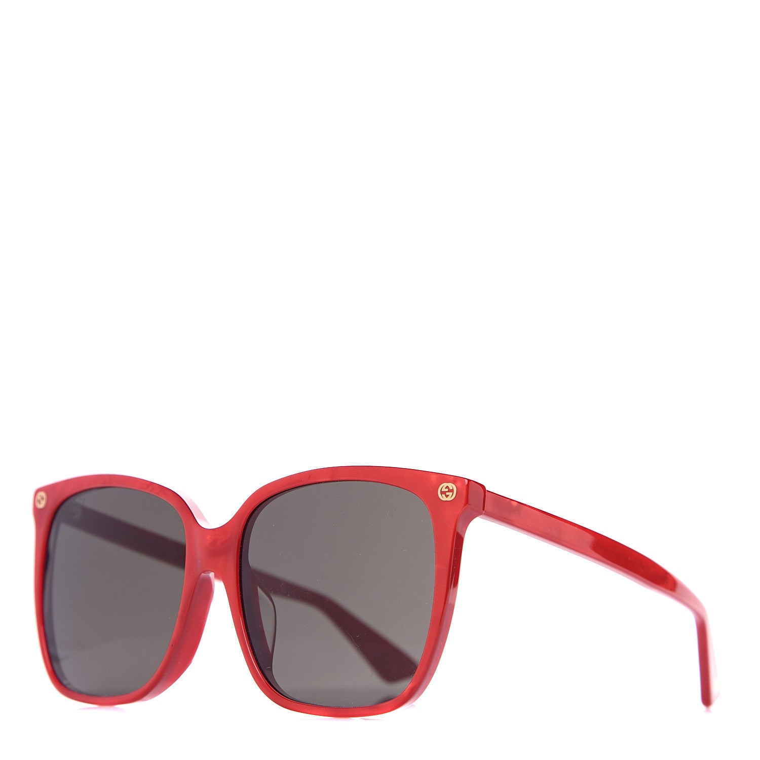 Gucci Acetate GG Sunglasses GG0022S Red 1 of 8