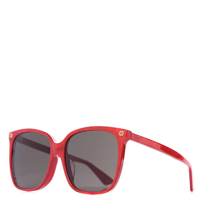 Gucci Acetate GG Sunglasses GG0022S Red 1 of 8