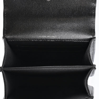 Chanel Caviar Quilted Pick Me Up Clutch With Chain Black 5 of 11