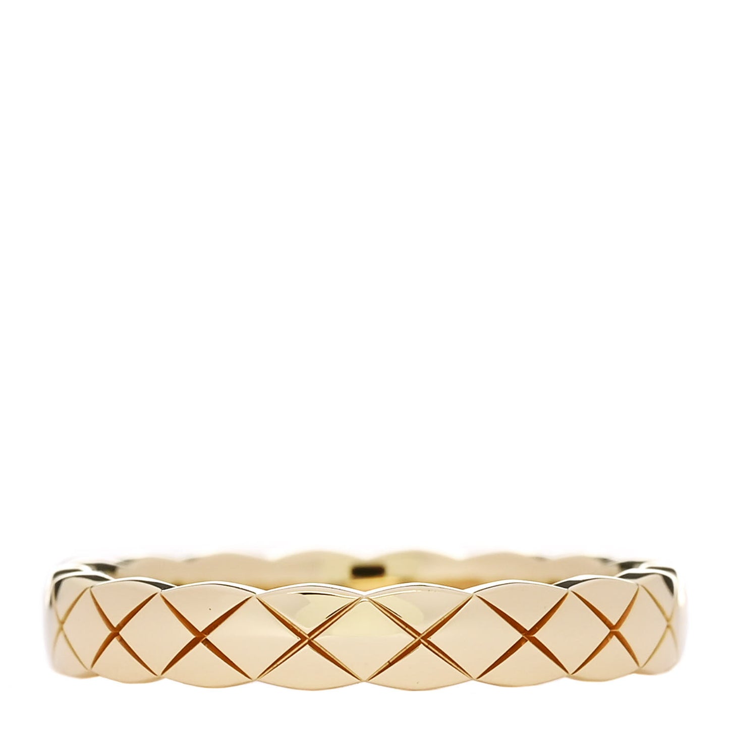 18K Yellow Gold Mini Coco Crush Ring 53 6.5