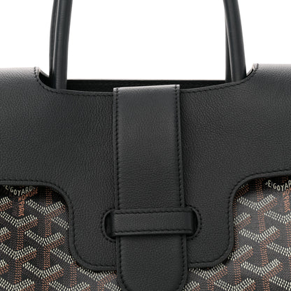 Goyard Goyardine Saigon Tote Black 7 of 12