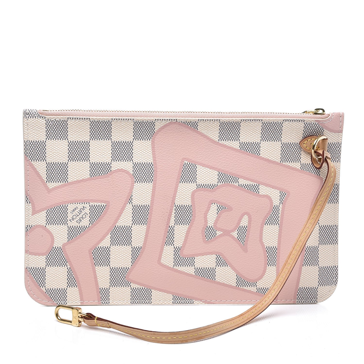 Louis Vuitton Damier Azur Tahitienne Neverfull MM GM Pochette 3 of 11