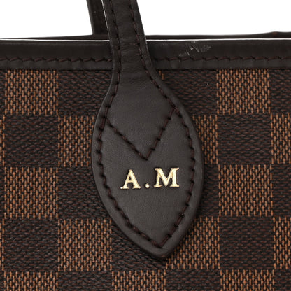 Louis Vuitton Damier Ebene Neo Neverfull MM Rose Ballerine 13 of 16