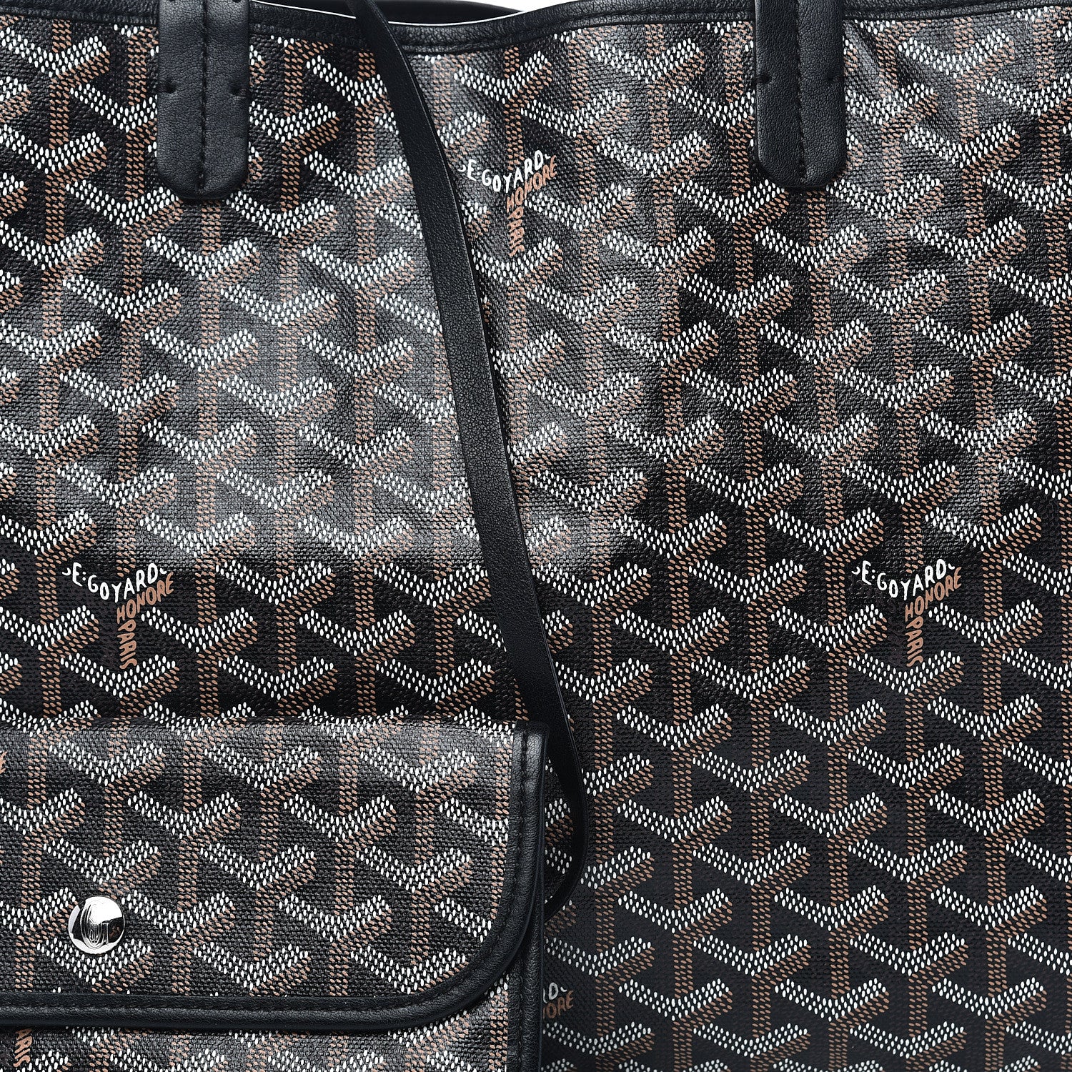 Goyard Goyardine Saint Louis PM Black 16 of 16