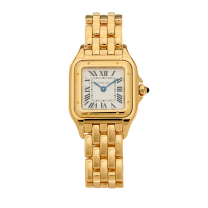 Cartier 18K Yellow Gold 22mm Panthere Quartz Watch 1 of 5