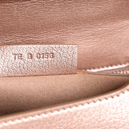 Givenchy Metallic Calfskin Mini Pandora Box Chain Crossbody Bag Light Pink 7 of 9