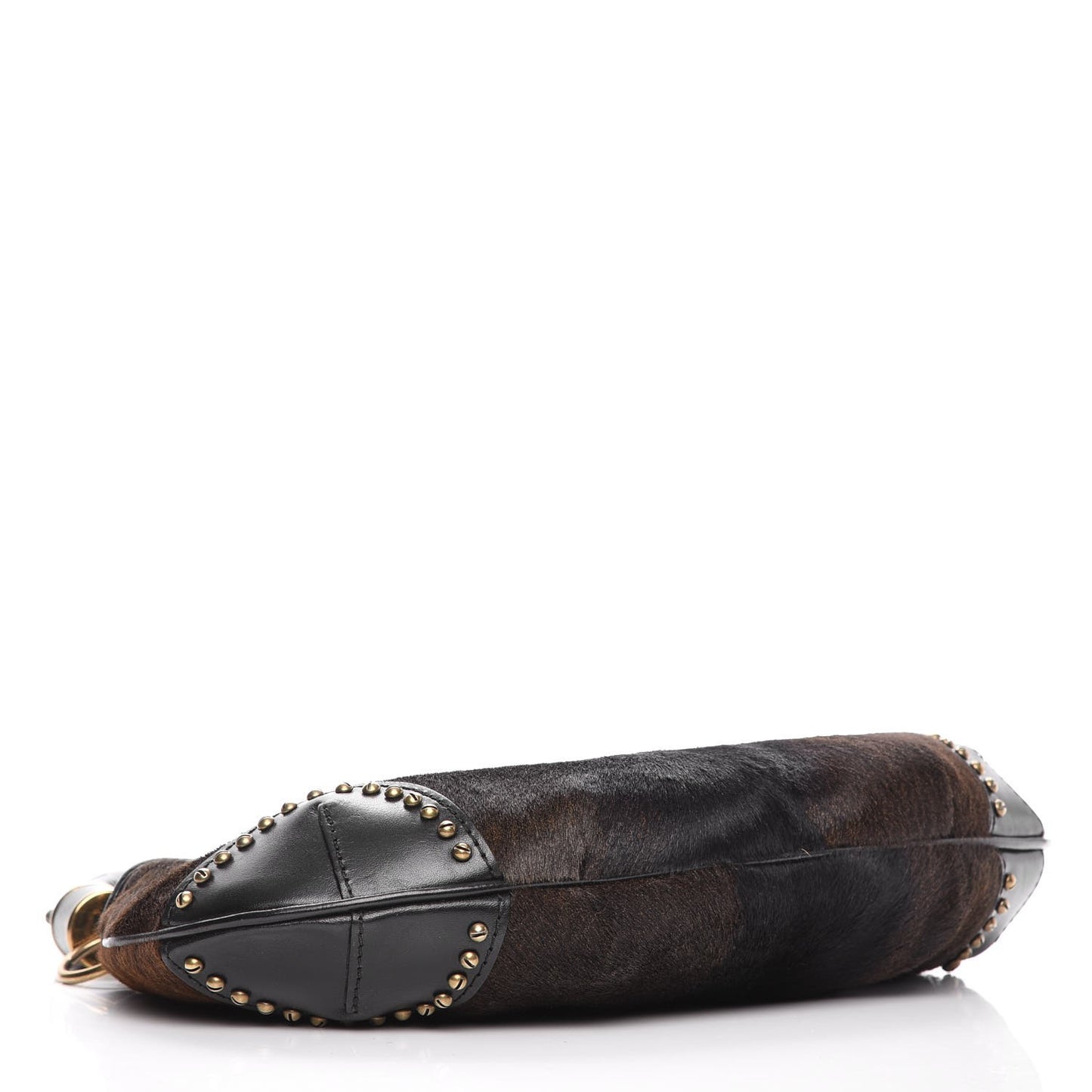 Prorsum Calf Hair Studded Shoulder Bag