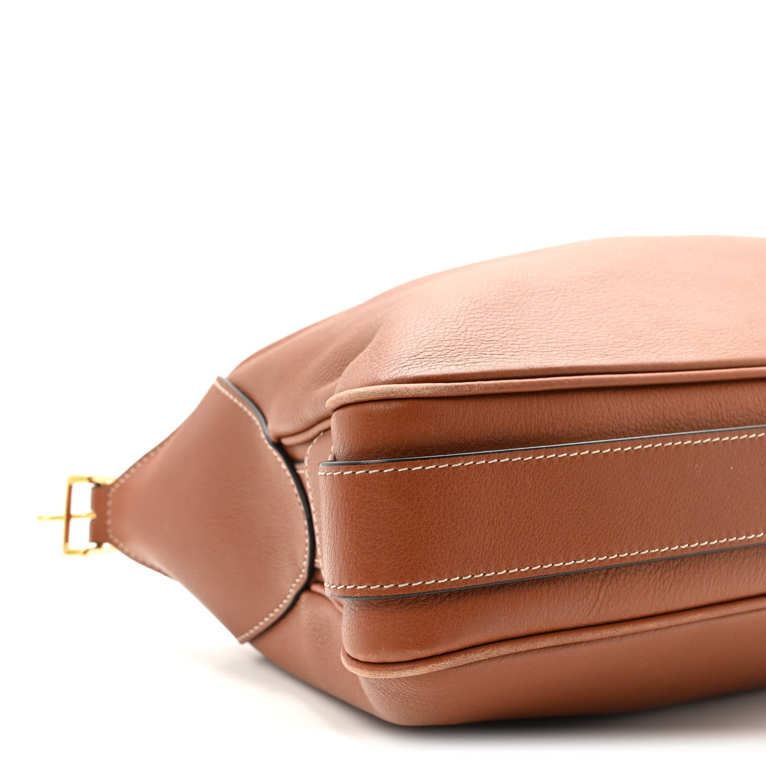 Celine Supple Calfskin Medium Romy Shoulder Bag Tan 8 of 9