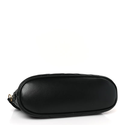 Gucci Calfskin Matelasse Large GG Marmont Pouch Cosmetic Case Black 4 of 10